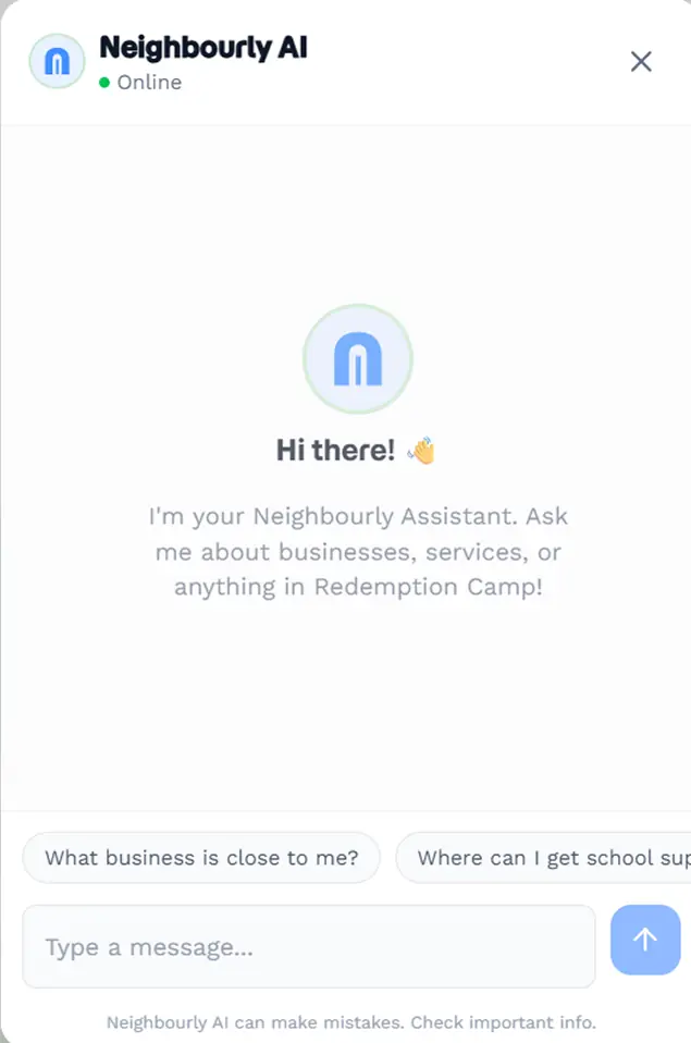 Neighbourly interface detail